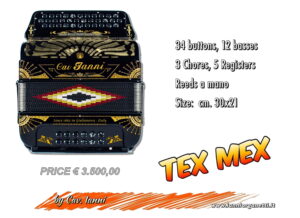 IANNI TexMex - PROMO 5 REGISTRI NERO ORO
